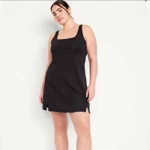 Old Navy power soft dress Active Chic Black Sleeveless